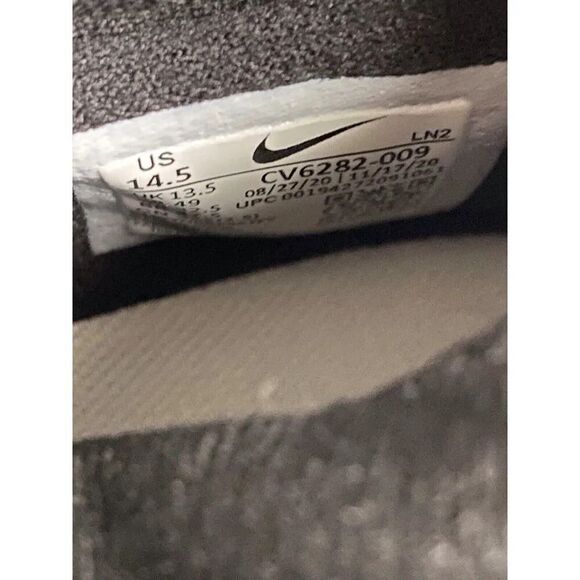 Nike Vapor Edge Elite 360 Flyknit Football Cleats Black CV6282-009 Men’s Sz 14.5 - Picture 10 of 11